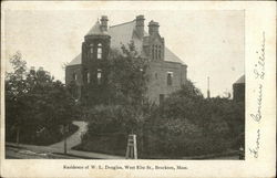 Residence of W.L. Douglas, West Elm St. Residence of W.L. Douglas, West Elm St.