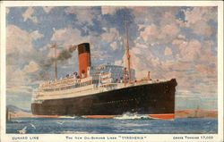The New Oil-Burning Liner "Tyrrhenia" The New Oil-Burning Liner "Tyrrhenia"