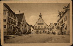 Town Square in Krumbach-Schwaben Town Square in Krumbach-Schwaben