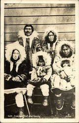 Eskimo Chief and Family Eskimo Chief and Family