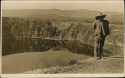 Native American Man by a Lake Native American Man by a Lake
