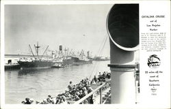Catalina Cruise Ship and Crowds Catalina Cruise Ship and Crowds