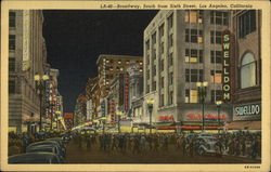 Broadway, South from Sixth Street Broadway, South from Sixth Street
