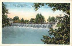 Dam At Woolen Mills