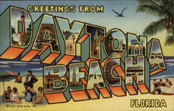 Greetings from Daytona Beach, Florida Greetings from Daytona Beach, Florida