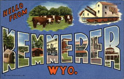 Various Scenes of Town in Letters and Background Various Scenes of Town in Letters and Background