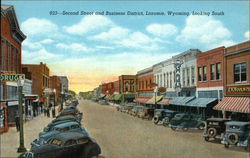 Second Street and Business District Second Street and Business District