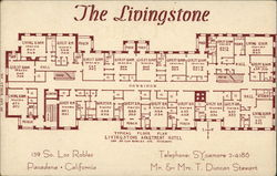 The Livingstone Architectural Floor Plan The Livingstone Architectural Floor Plan