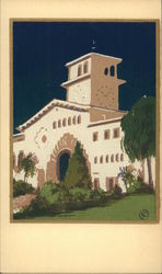 Serigraph Illustration of Mission Serigraph Illustration of Mission