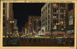 Broadway, South from Sixth Street Broadway, South from Sixth Street