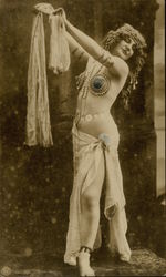 Belly Dancing Risque Woman Belly Dancing Risque Woman