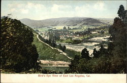 Bird's Eye View of Town and Hills Bird's Eye View of Town and Hills