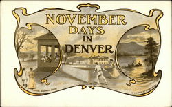November Days in Denver November Days in Denver