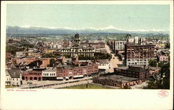 View of Town and Mountains View of Town and Mountains