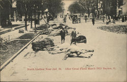 North Ludlow Near 2nd Street After Great Flood, March 1913 North Ludlow Near 2nd Street After Great Flood, March 1913