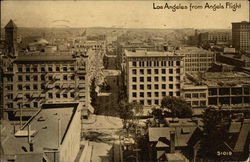 Los Angeles from Angels Flight Los Angeles from Angels Flight