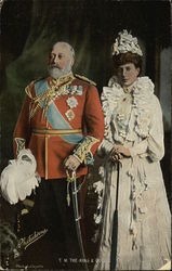 T. M. The King and Queen, Edward VII and Alexandra T. M. The King and Queen, Edward VII and Alexandra
