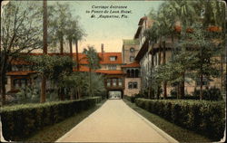 Carriage Entrance to Ponce de Leon Hotel Carriage Entrance to Ponce de Leon Hotel
