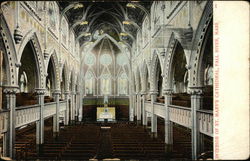 Interior of St. Mary's Cathedral Interior of St. Mary's Cathedral