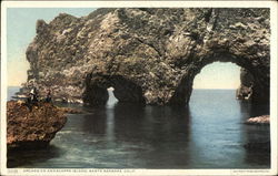Arches on Annacappa Island Arches on Annacappa Island