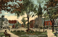 Main Street from Upper Common, Looking South Main Street from Upper Common, Looking South