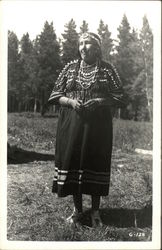 American Indian Woman in Native Attire American Indian Woman in Native Attire