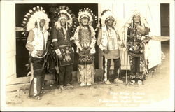 Native American Chiefs In Full Dress Native American Chiefs In Full Dress