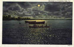 Moonlight On Canadohta Lake Moonlight On Canadohta Lake