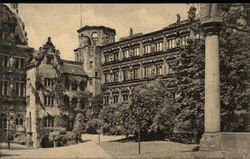 Heidelberg. Partie aus dem Schlosshot. Heidelberg. Partie aus dem Schlosshot.