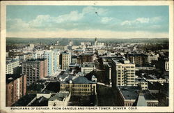 Panorama of Denver, from Daniels and Fisher Tower Panorama of Denver, from Daniels and Fisher Tower