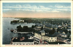 Birdseye View of Thousand Island House, Alexandria Bay Birdseye View of Thousand Island House, Alexandria Bay