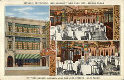 Republic Restaurant, 1465 Broadway, Main Floor and Second Floor Republic Restaurant, 1465 Broadway, Main Floor and Second Floor