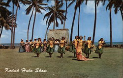 Kodak Hula Show Hawaii Postcard Postcard Postcard