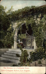 Entrance to Home at Girls Collegiate School Entrance to Home at Girls Collegiate School