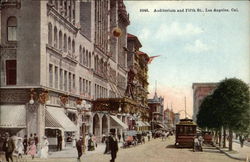 Auditorium and Fifth Street Auditorium and Fifth Street