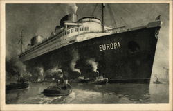 "Europa" - Norddeutscher Lloyd, Bremen "Europa" - Norddeutscher Lloyd, Bremen