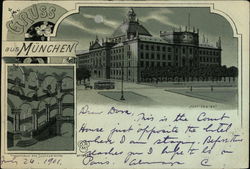 Justizpalast Gruss aus Munchen Justizpalast Gruss aus Munchen