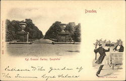 Kgl. Grosser Garten - Hauptallee Kgl. Grosser Garten - Hauptallee