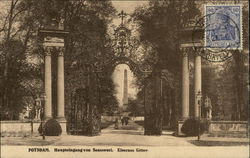Haupteingang von Sanssouci Haupteingang von Sanssouci