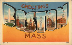 Greetings From Boston, Mass Greetings From Boston, Mass
