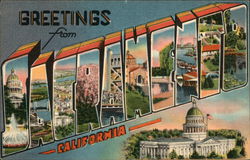 Greetings from Sacramento, California Greetings from Sacramento, California