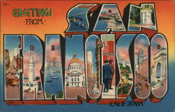 Greetings from San Francisco, California Greetings from San Francisco, California