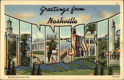 Greetings from Nashville, Tennessee Greetings from Nashville, Tennessee