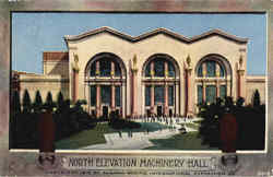 Panama-Pacific International North Elevation Machinery Hall Panama-Pacific International North Elevation Machinery Hall