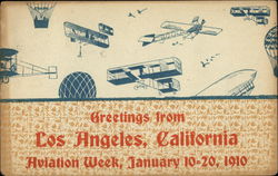 Greetings from Aviation Week, January 10-20, 1910 Greetings from Aviation Week, January 10-20, 1910