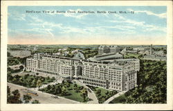 Bird's Eye View of Battle Creek Sanitarium Bird's Eye View of Battle Creek Sanitarium