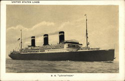 S. S. "Leviathan" - United States Lines S. S. "Leviathan" - United States Lines