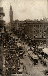 Bird's Eye View of Sixteenth Street and D & F Tower Bird's Eye View of Sixteenth Street and D & F Tower