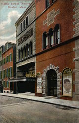 Hollis Street Theatre Boston, Mass. Massachusetts Postcard Postcard Postcard