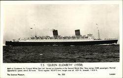 T.S. "Queen Elizabeth" - 1938 T.S. "Queen Elizabeth" - 1938